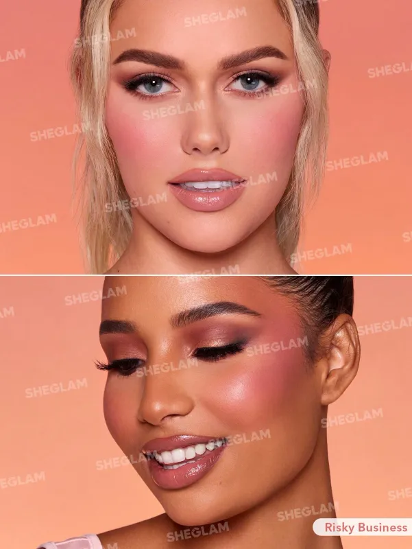 SHEGLAM - Color Bloom Liquid Blush Matte  | Risky Business