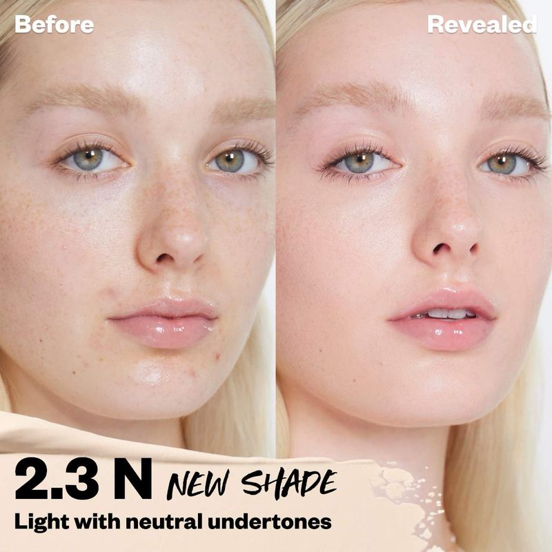 Kosas - Revealer Super Creamy + Brightening Concealer with Caffeine and Hyaluronic Acid | Tone 2.3 N - light with neutral undertones