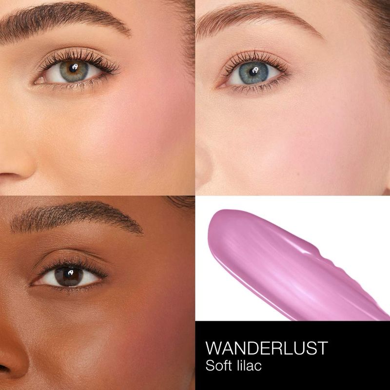 NARS - Afterglow Liquid Blush | Wanderlust - soft lilac
