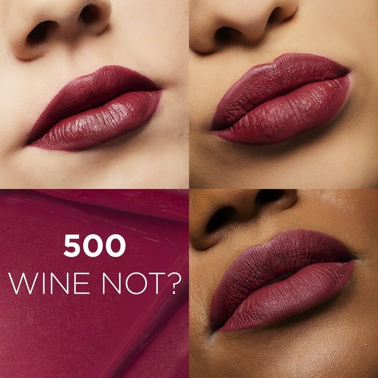 L'ORÉAL PARIS - Infallible Matte Resistance Liquid Lipstick | 500 Wine Not ?