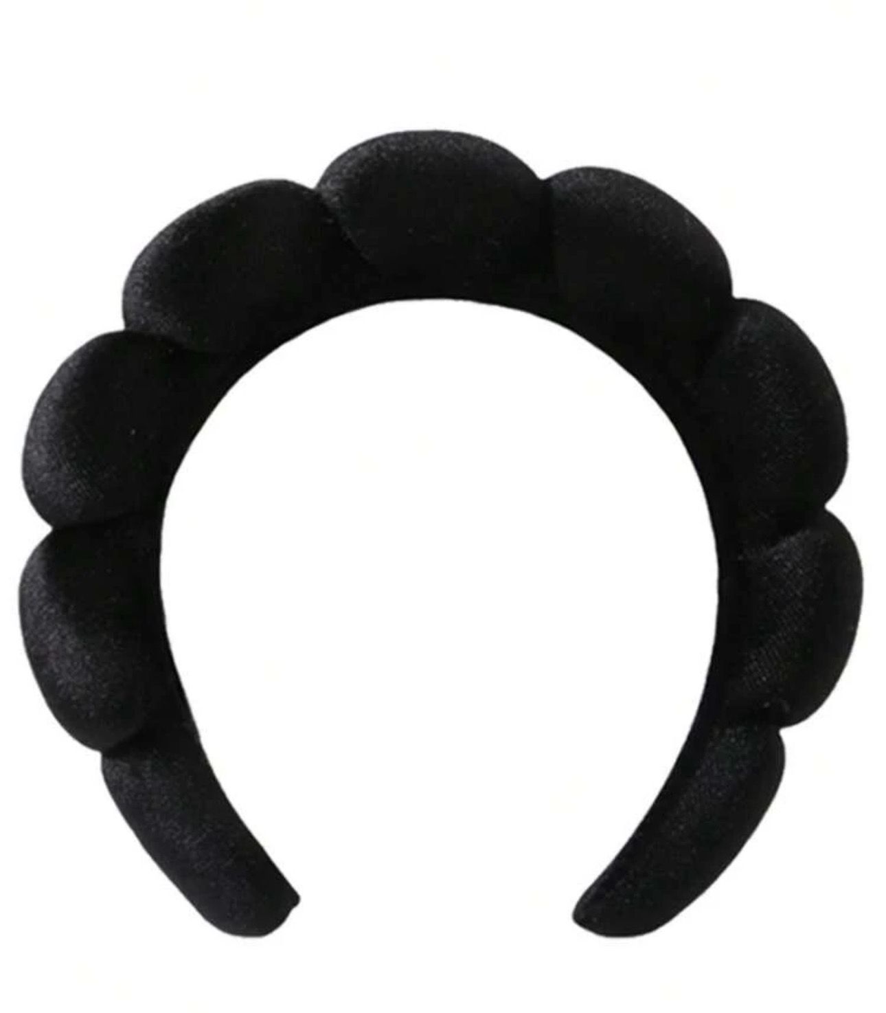 Cloud Velvet Headband | Black