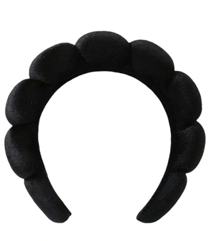 Cloud Velvet Headband | Black