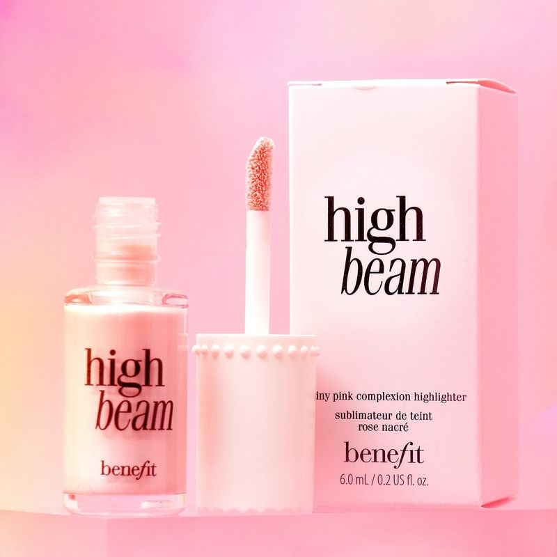 Benefit Cosmetics - High Beam Satin Pink Liquid Highlighter 