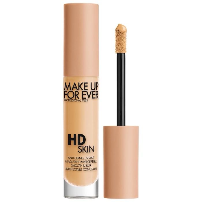 Make Up For Ever - HD Skin Concealer Smooth &amp; Blur Undetectable Under Eye Concealer | 2.4(Y) - Latte - for medium skin tones with neutral to golden undertones