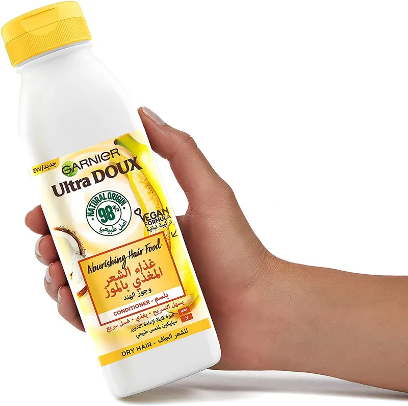 Garnier Ultra Doux - Nourishing Banana Hair Food Conditioner For Dry Hair | 350 mL