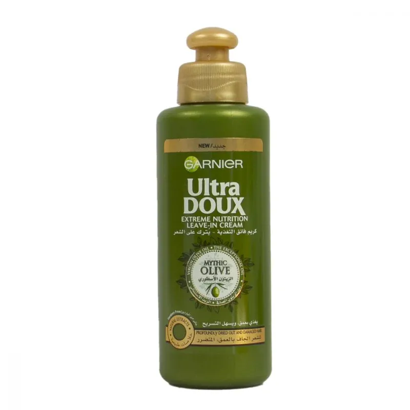 Garnier Ultra Doux - Mythic Olive Extreme Nourishing Leave In Hair Cream 200 mL