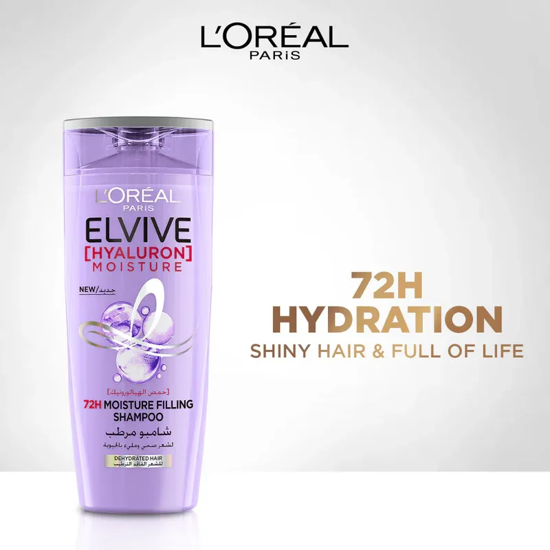 L'ORÉAL PARIS ELVIVE - Hyaluron Moisture Shampoo | 400 mL