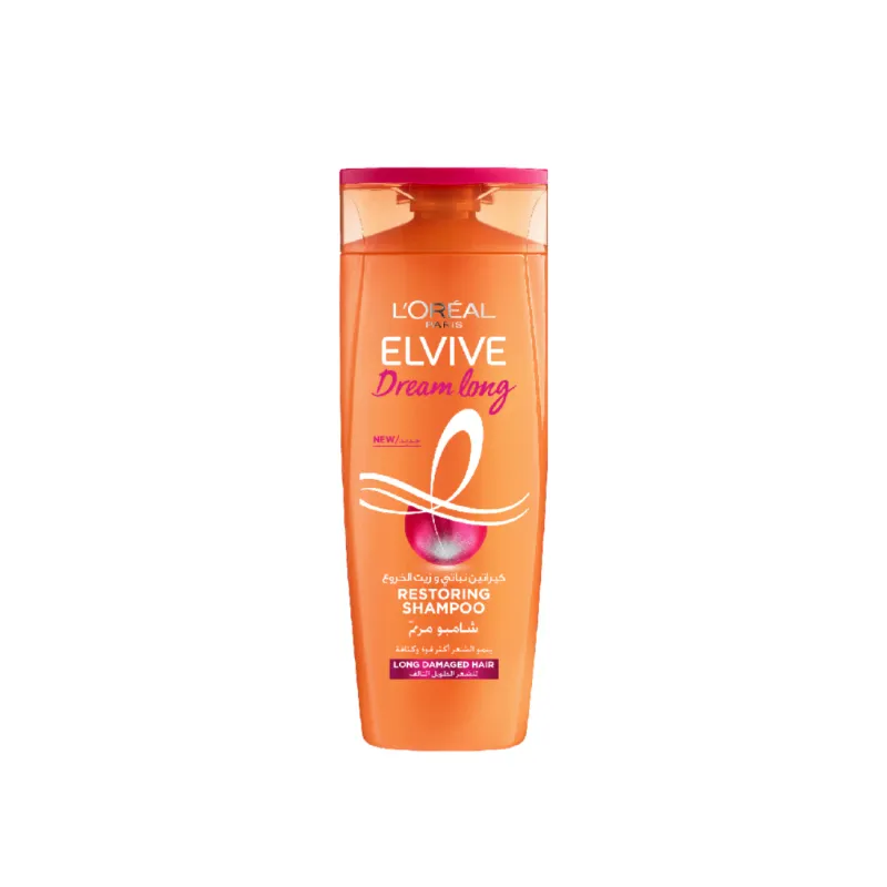 L&#39;ORÉAL PARIS ELVIVE - Dream Long Straight Shampoo | Black Cumin Oil &amp; Micro Keratin 400 mL