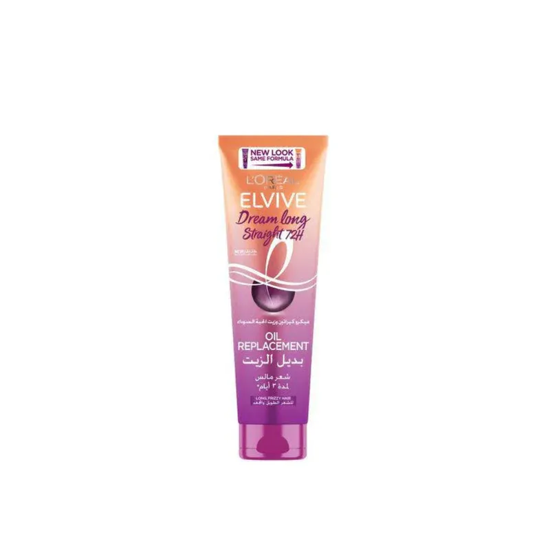L&#39;ORÉAL PARIS ELVIVE -  Dream Long Straight Oil Replacement | Black Cumin Oil &amp; Micro Keratin 300 mL