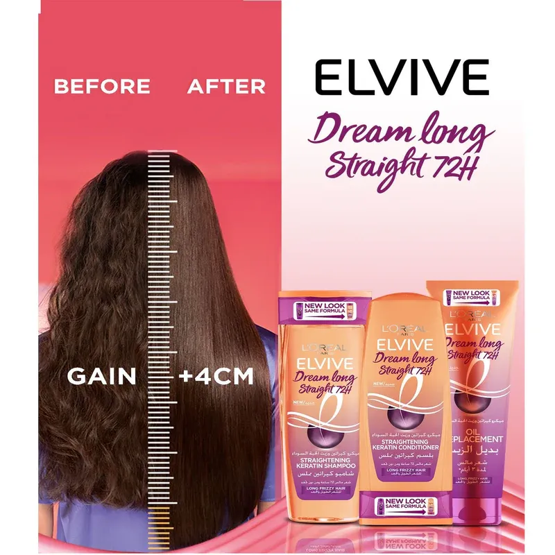 L'ORÉAL PARIS ELVIVE - Dream Long Hair Restoring Shampoo | 400 mL