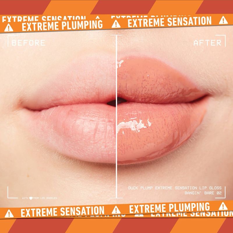 NYX - Duck Plump High Pigment Plumping Lip Gloss | 02 - Bangin Bare