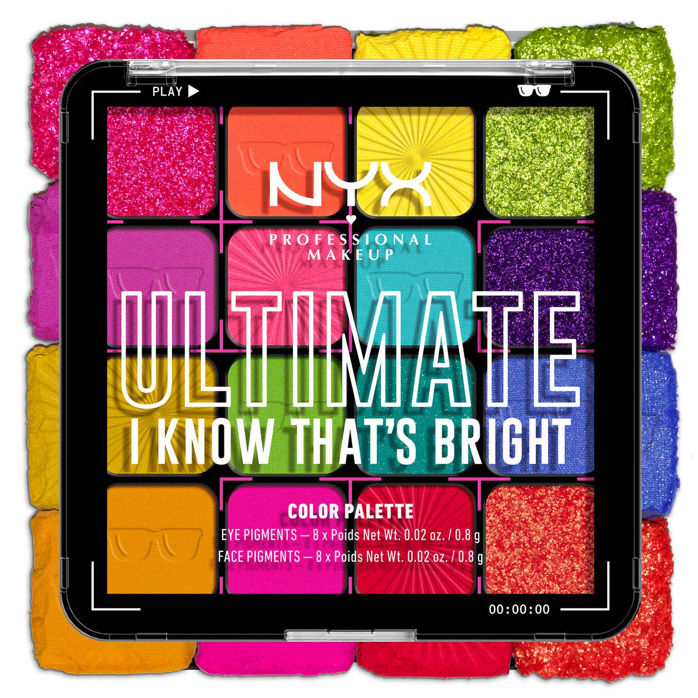 NYX - Ultimate Shadow Palette | 04 I Know Thats Bright