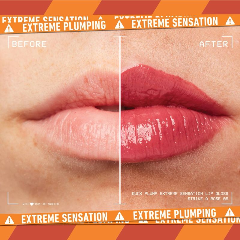 NYX - Duck Plump High Pigment Plumping Lip Gloss | 09 - Strike A Rose