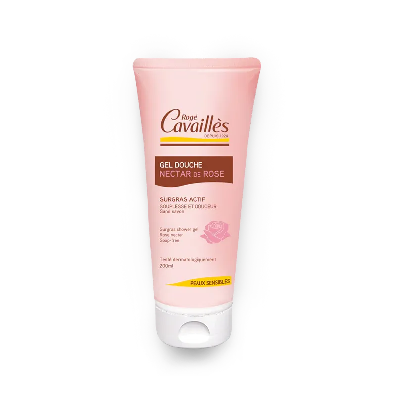 ROGE CAVAILLES - Nourishing Surgras Shower Gel - Nectar de Rose | 200 mL