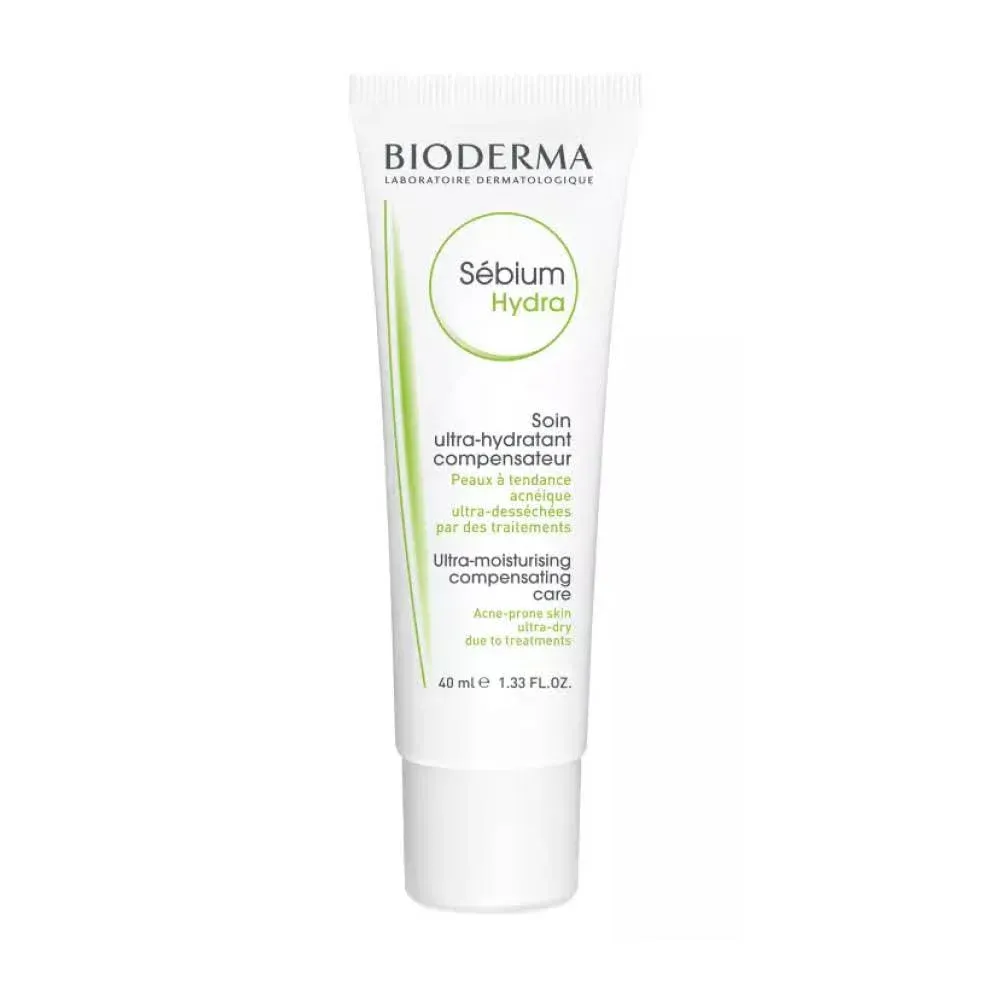BIODERMA - Sébium Hydra - Ultra-Moisturising Compensating Care for Acne-Prone Skin Ultra-Dry Due to Treatments