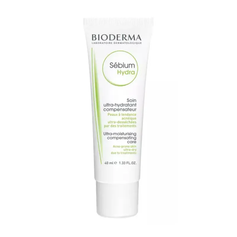 BIODERMA - Sébium Hydra - Ultra-Moisturising Compensating Care for Acne-Prone Skin Ultra-Dry Due to Treatments