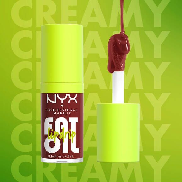 NYX - Fat Oil Lip Drip | Inside Scoop - plum brown
