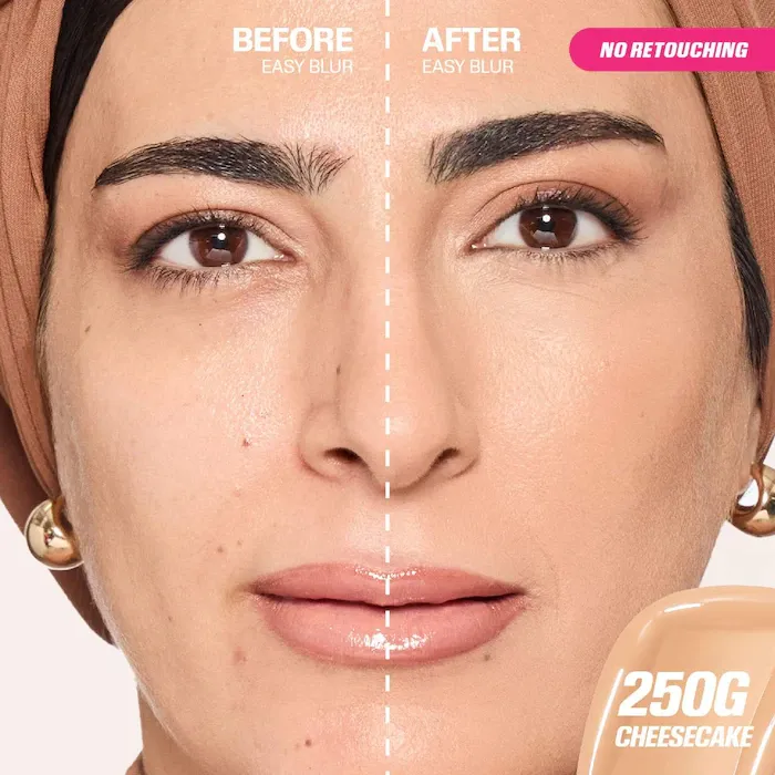 Huda Beauty - Easy Blur Natural Airbrush Foundation With Niacinamide | Cheesecake 250G