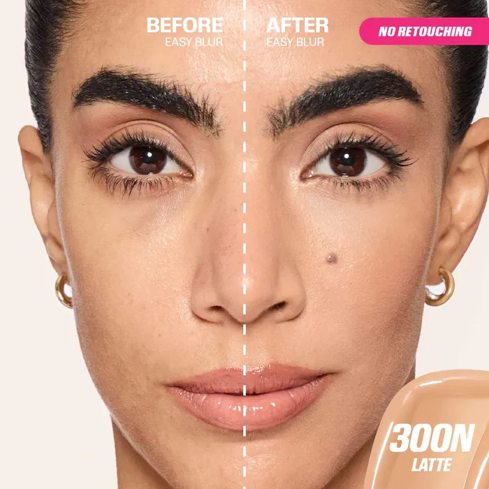 Huda Beauty - Easy Blur Natural Airbrush Foundation With Niacinamide | Latte 300N