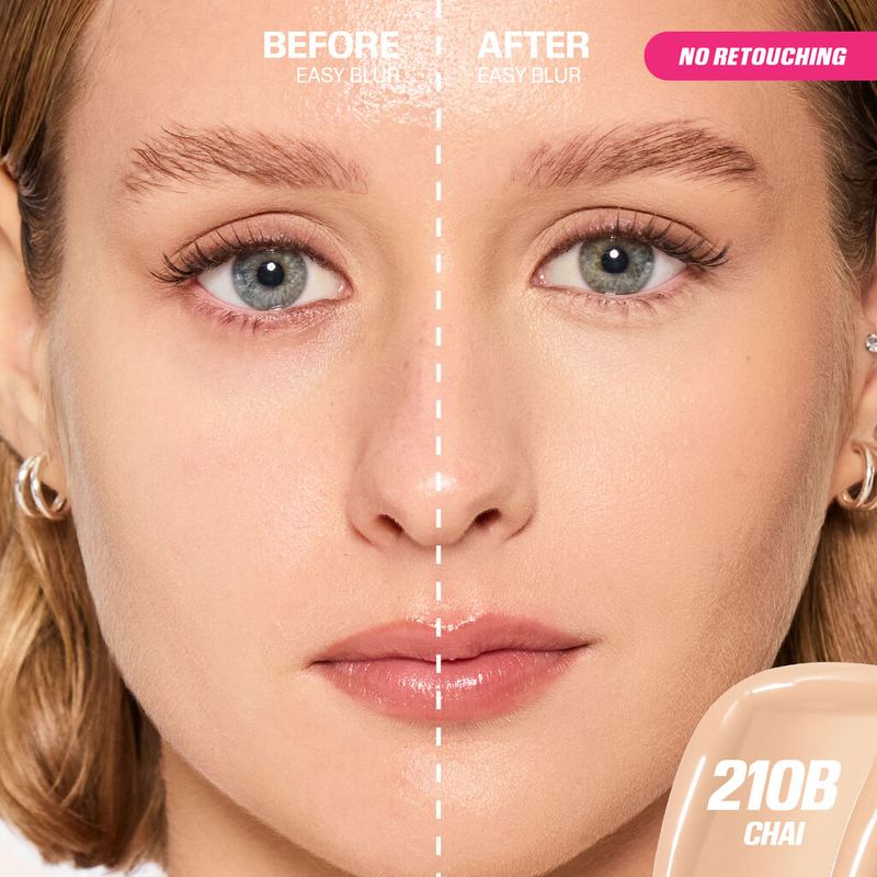 Huda Beauty - Easy Blur Natural Airbrush Foundation With Niacinamide | Chai 210B