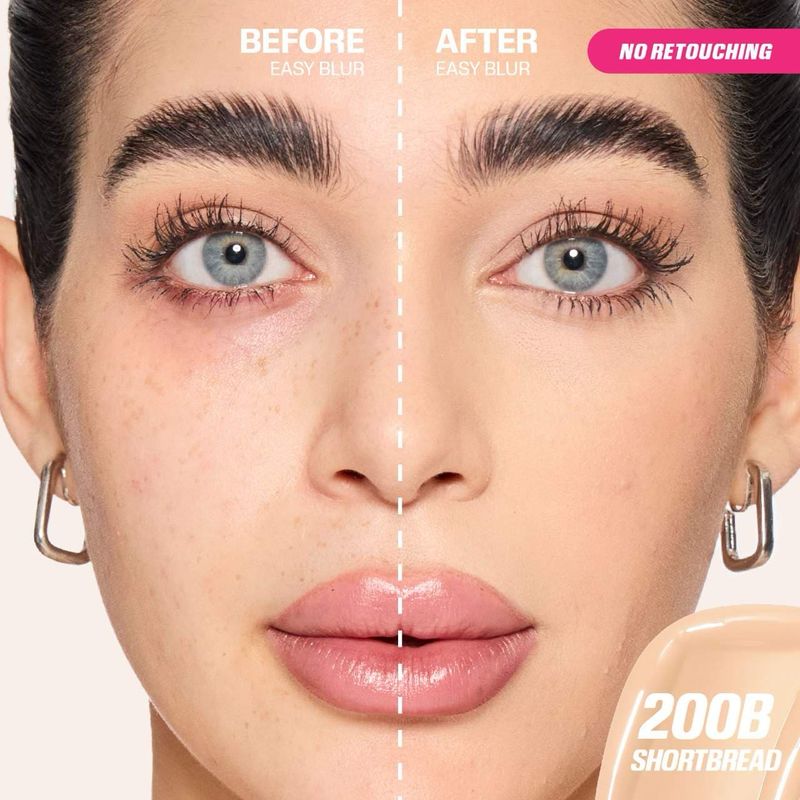 Huda Beauty - Easy Blur Natural Airbrush Foundation With Niacinamide | Shortbread 200B 