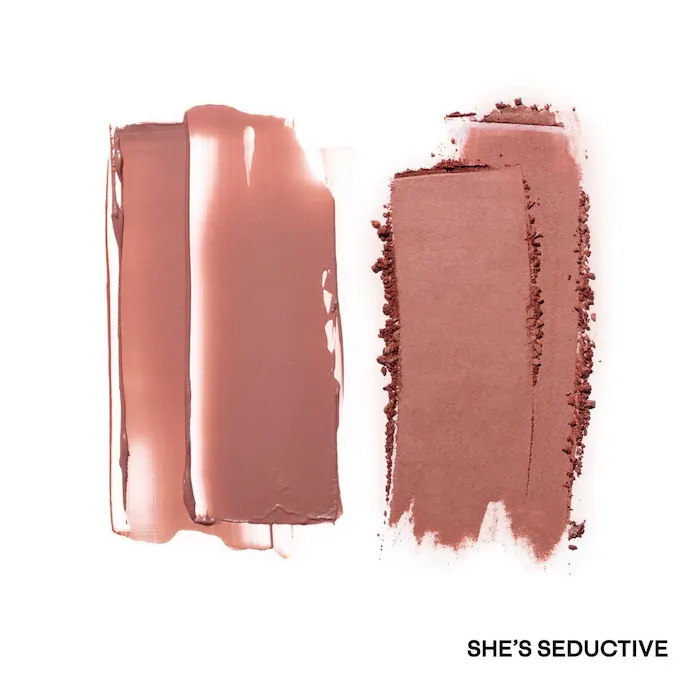 Patrick Ta - Major Headlines - Double-Take Creme &amp; Powder Blush Duo | She's Seductive - warm mauve rose