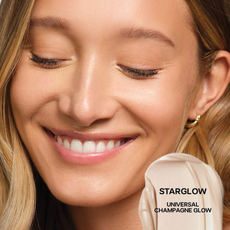 Saie - Glowy Super Gel Lightweight Dewy Highlighter | Starglow - universal champagne