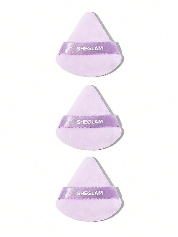 SHEGLAM - Powder Puff 3 pieces | Purple