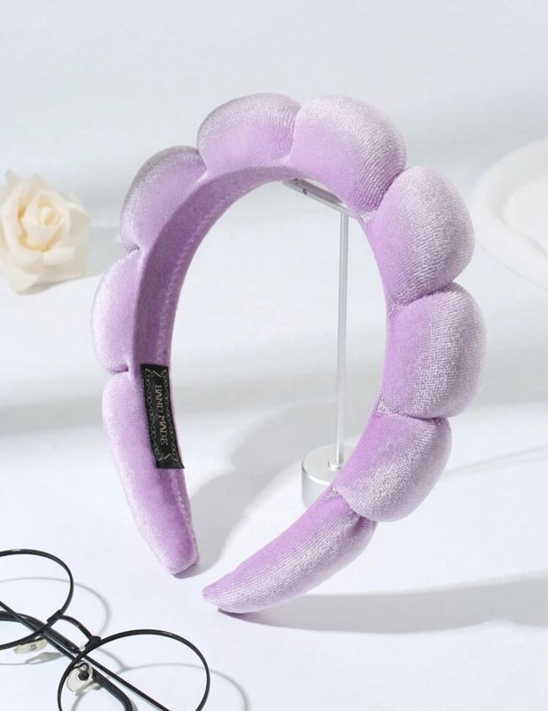 Cloud Velvet Headband | Purple