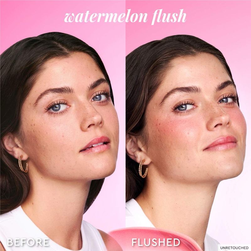 Glow Recipe - Watermelon Glow Niacinamide Dewy Flush | Watermelon Flush - Natural Light Cool Tone Pink