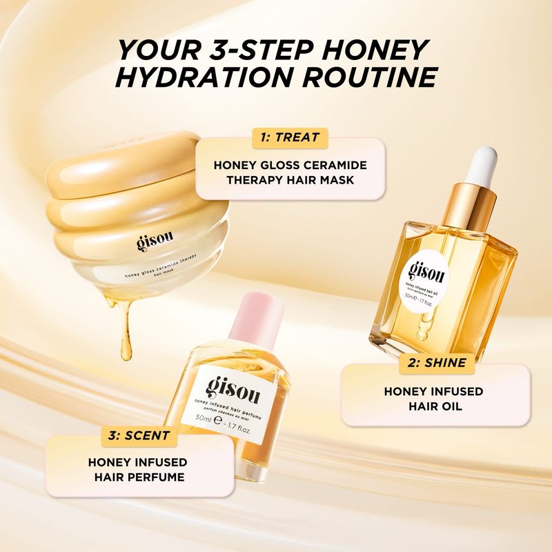 Gisou - Honey Gloss Ceramide Therapy Hydrating Hair Mask | 230 mL