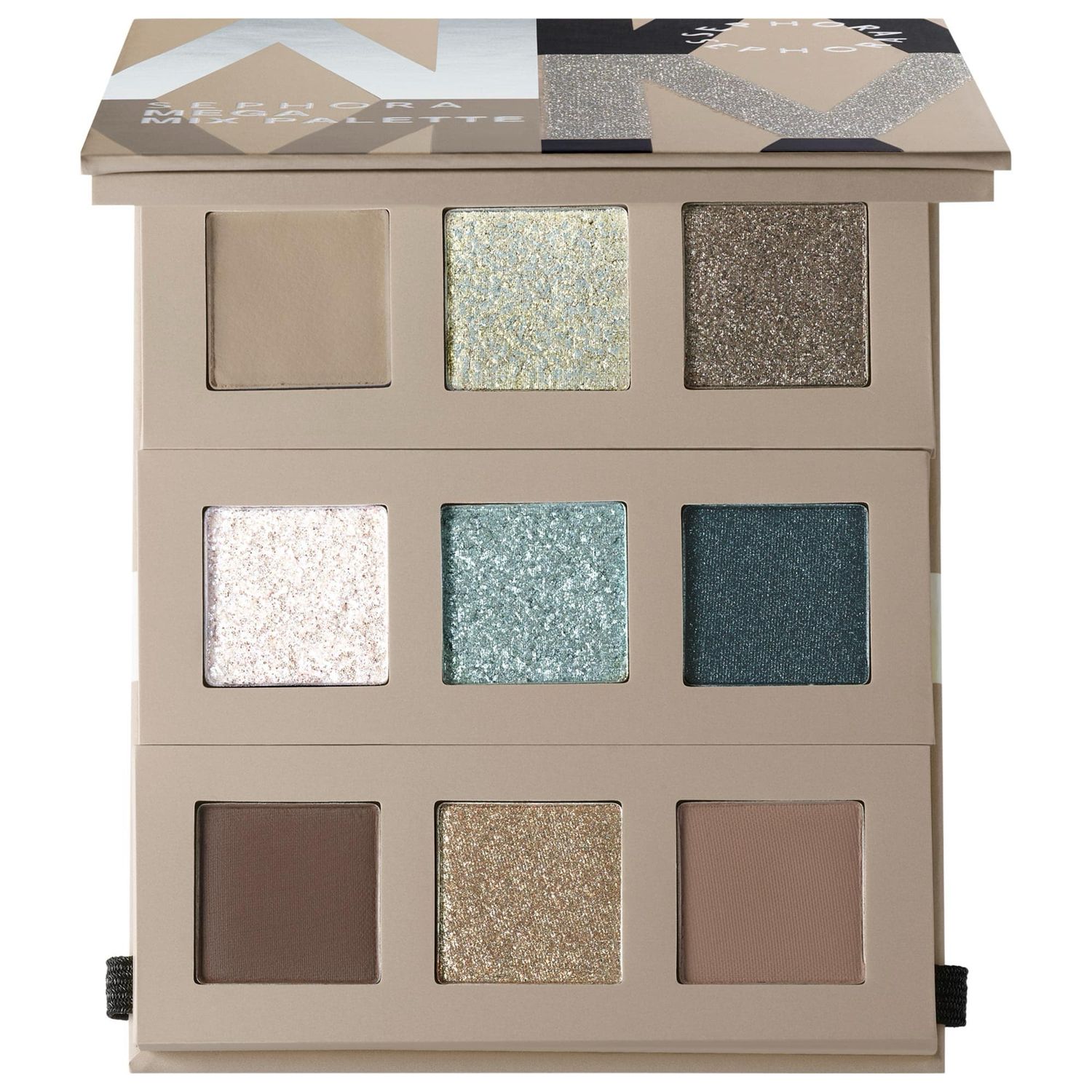 Sephora Collection - Mega Mix Eyeshadow Palette | Fearless Cool Nude