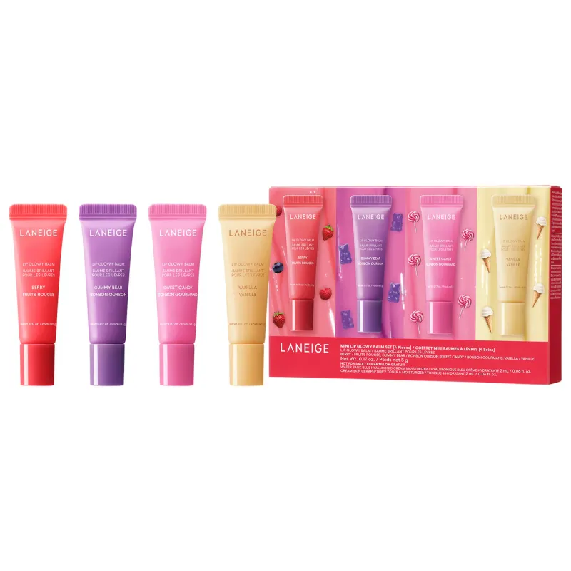 LANEIGE - Mini Lip Glowy Balm Set