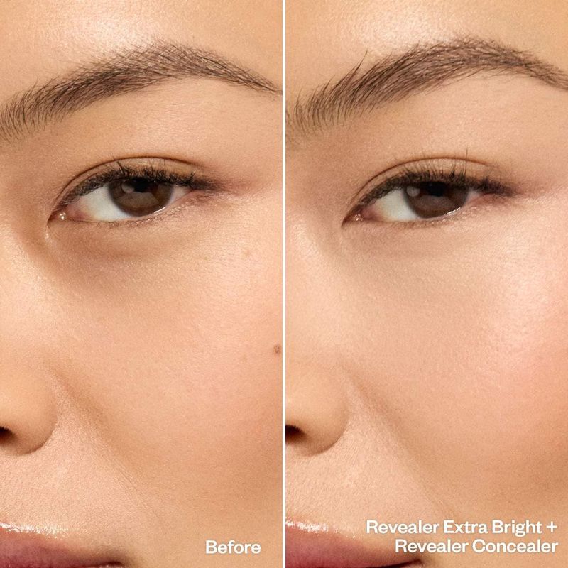 Kosas - Revealer Extra Bright Serum-Powered Color Correctors for Dark Circles | Magic - Pink for very light to light skin tones