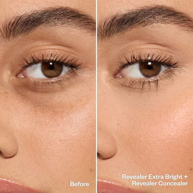 Kosas - Revealer Extra Bright Serum-Powered Color Correctors for Dark Circles | Illusion - Pink Peach for light to medium skin tones