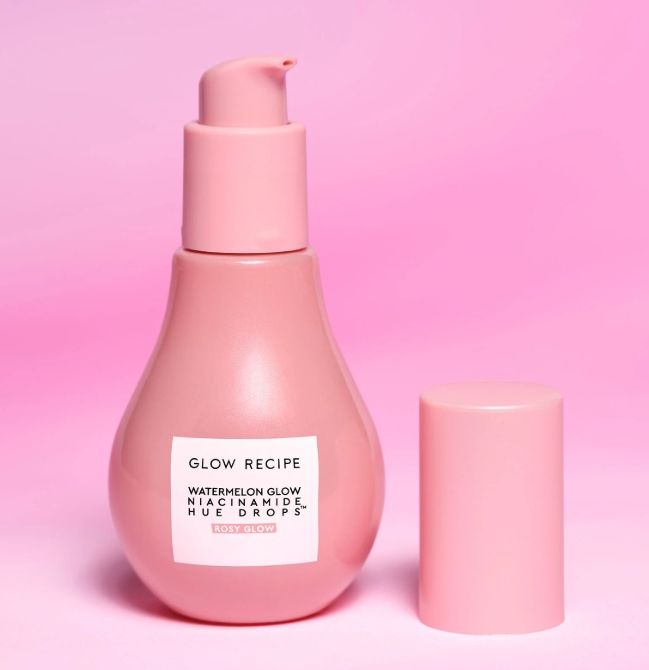 Glow Recipe - Watermelon Glow Niacinamide Hue Drops Tinted Serum | Rosy Glow 40 mL