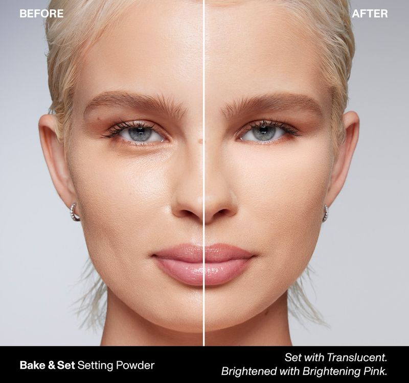 MORPHE - Bake &amp; Set Soft Focus Setting Powder - Brightening Pink