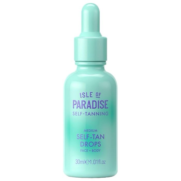 Isle Of Paradise - Self-Tan Face Drops | Medium - Golden Glow