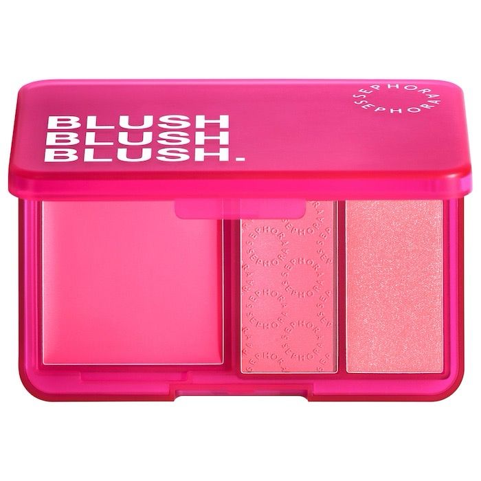 Sephora Collection - Blush Blush Blush. Cream &amp; Powder Palette | 01 Candy Lover - fresh pink blush palette