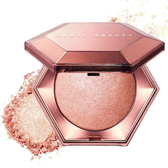 Fenty Beauty - Diamond Bomb All-Over Diamond Veil | Rosé Rave - pure pink &amp; gold sparkle 