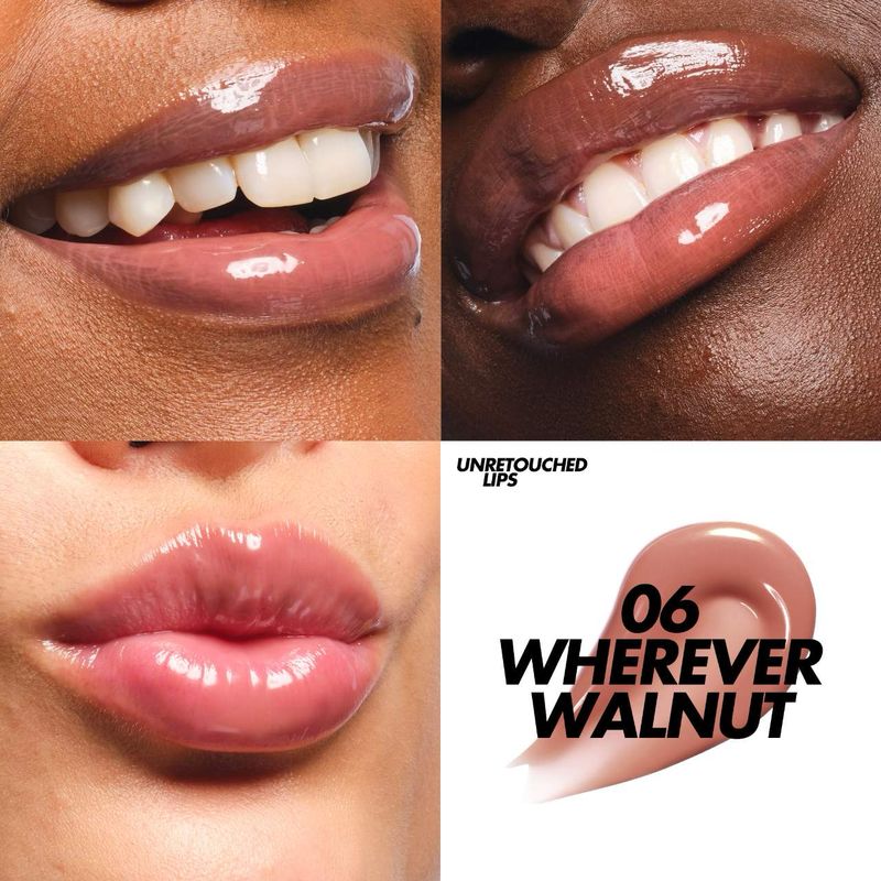 Make Up For Ever - Super Boost Moisturizing &amp; Plumping Lip Gloss | 06 Wherever Walnut 