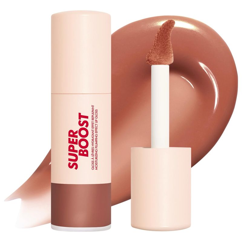Make Up For Ever - Super Boost Moisturizing &amp; Plumping Lip Gloss | 05 Anywhere Caffeine 