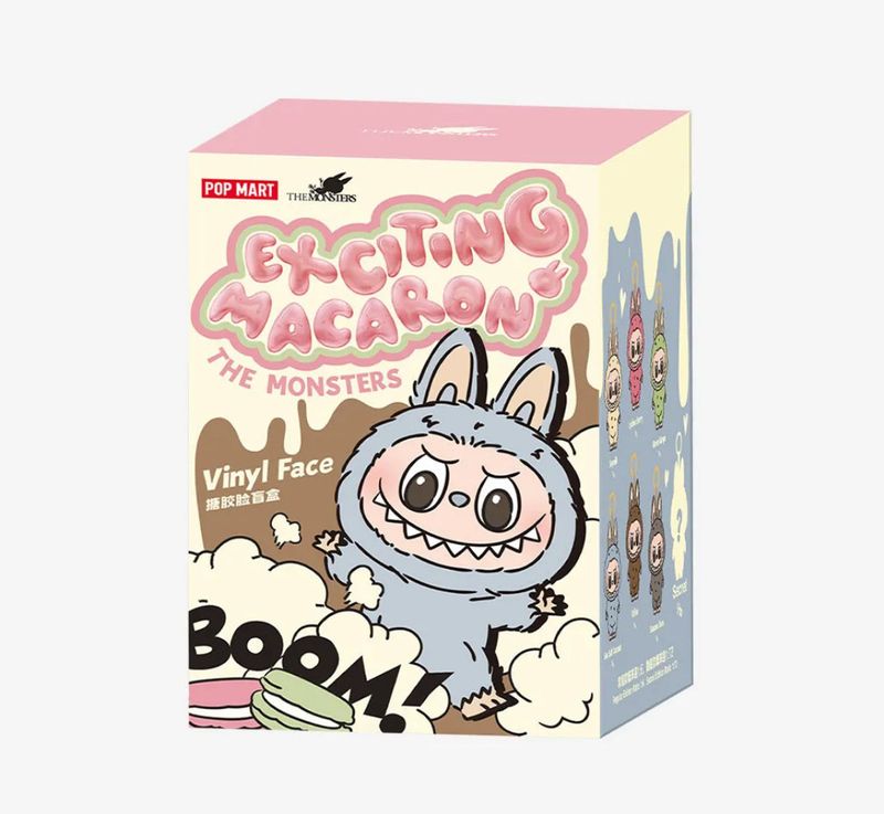 POP MART The Monsters - Exciting Macaron Vinyl Face Blind Box