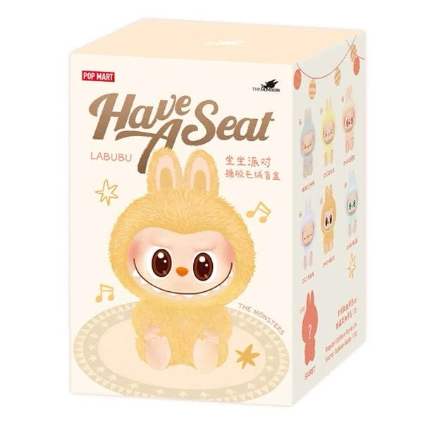 POP MART The Monsters - Have a Seat Vinyl Plush Blind Box