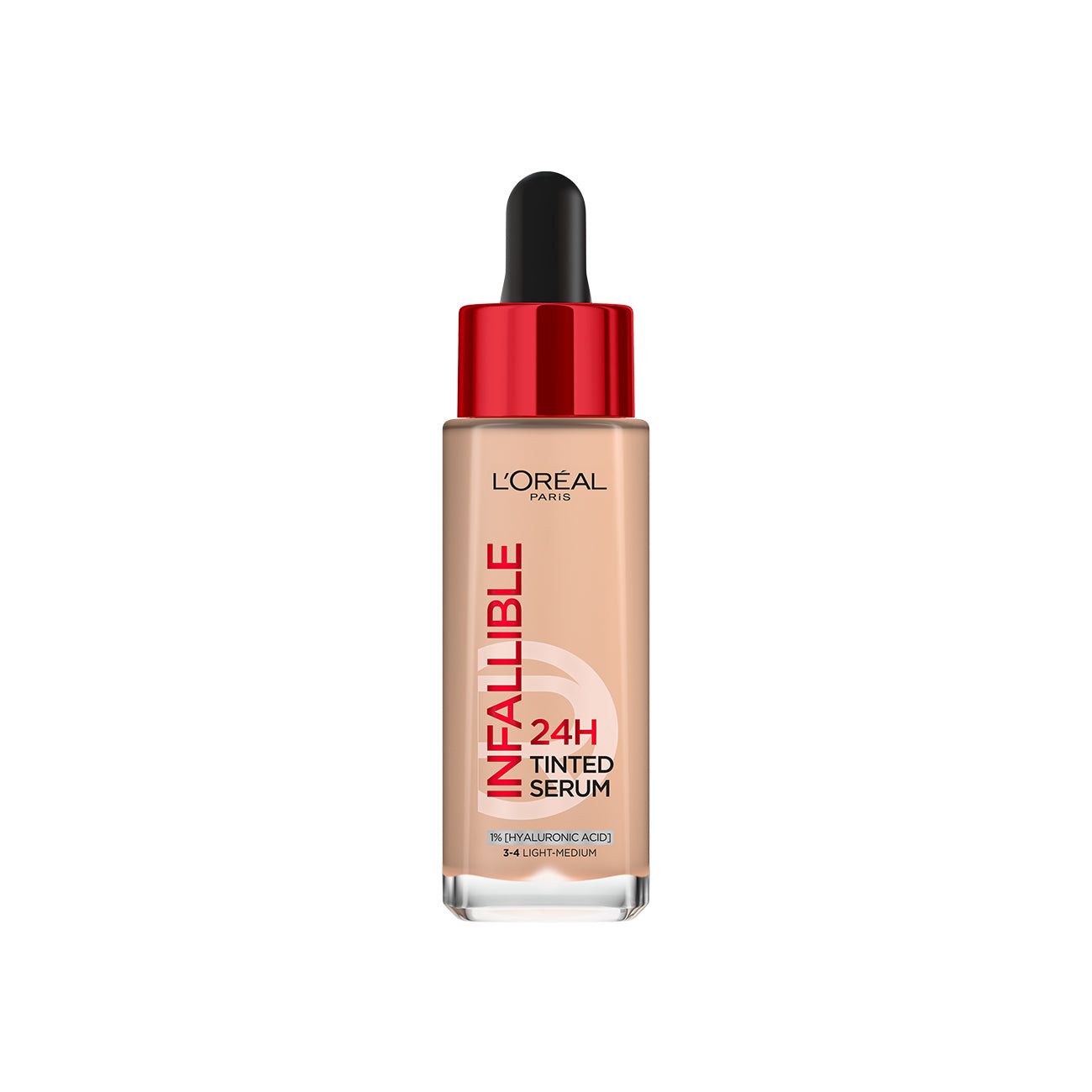 L&#39;ORÉAL PARIS - Infallible Tinted Serum 30 mL | 3-4 Light-Medium