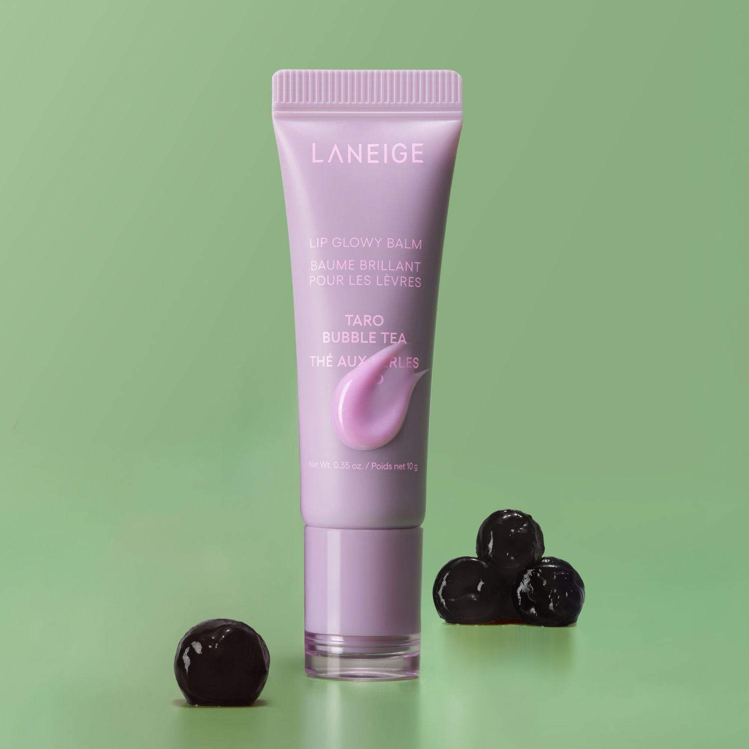 LANEIGE - Lip Glowy Balm | Taro Bubble Tea 