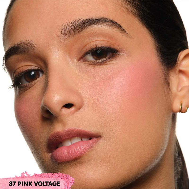 YSL - Make Me Blush 24H Buildable Powder Blush | 87 Pink Voltage - cool vibrant pink matte
