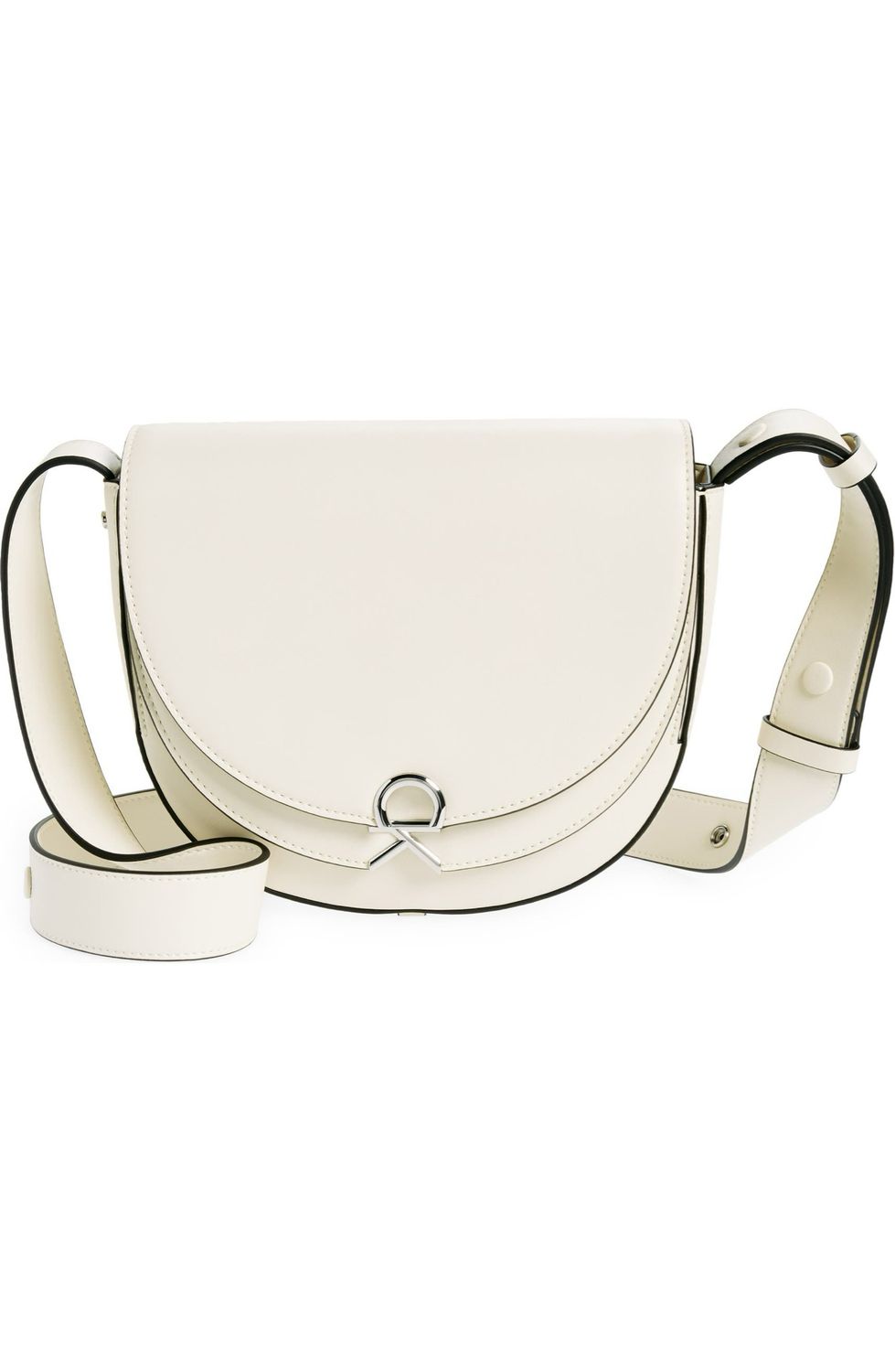 Calvin Klein - Crisell Flap Crossbody Bag | Cherub White