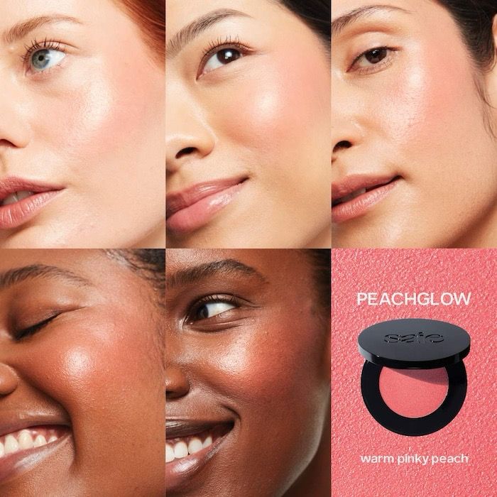 Saie - Glow Sculpt Multi-Use Cream Highlighting Blush | Peachglow