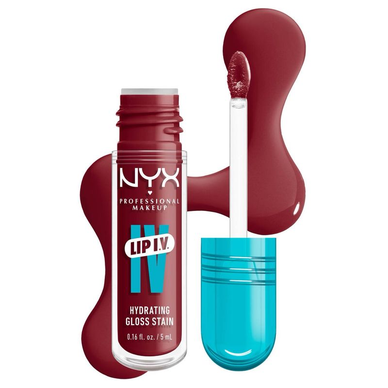 NYX - Lip I.V. Hydrating Lip Gloss Stain | 09 Blush Rush